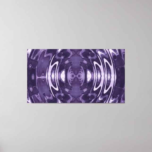 Purple Fantasy Wrapped Canvas (Front)