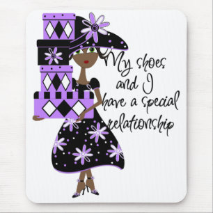 Purple Fashion Mousepad