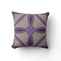 Purple Faux Embroidery