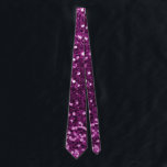 Purple Faux Glitter Sparkles Tie<br><div class="desc">Glamourous large purple faux glitter.
PLEASE NOTE:  These are flat printed graphics - no raised parts.</div>