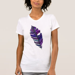 Purple Feather t-shirt