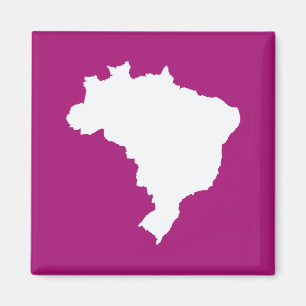 Purple Festive Brazil at Emporio Moffa Magnet