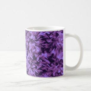 Purple Fire Coffee Mug