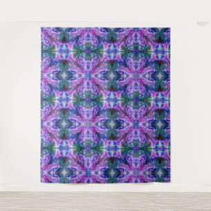 Purple Fire Vapours Tapestry