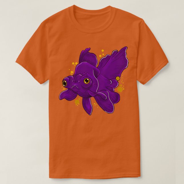 Purple Fish Classic TShirt (Design Front)
