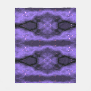 Purple fleece blanket. blanket