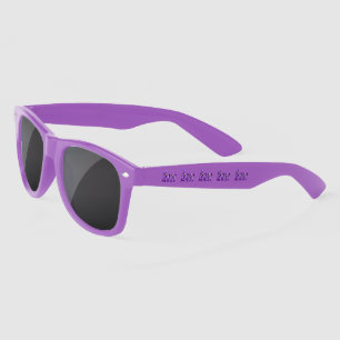 Purple Floral Anne Names, Sunglasses