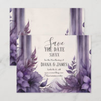 Purple Floral Arch Pagan Handfasting