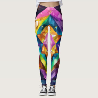 "Purple Floral Cherub Art Leggings: Timeless Elega Leggings