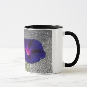 Purple Floral Coffee Mug