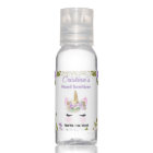 Purple Floral Gold Magical Unicorn Personalised