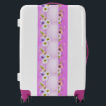 Purple Floral Luggage<br><div class="desc">Beautiful Floral Wedding Flowers Luggage</div>