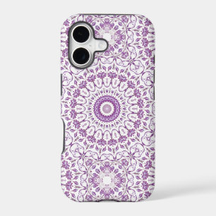 Purple Floral Mandala