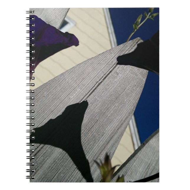 Purple Floral Notebook (Front)