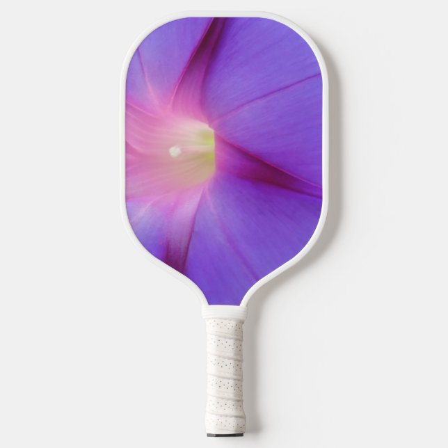 Purple Floral  Pickleball Paddle (Front)