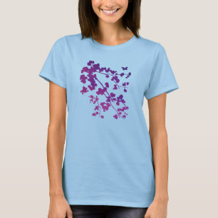 Purple Floral T-Shirt