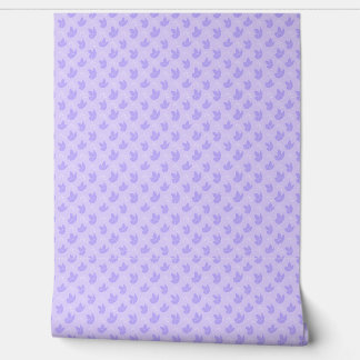 Purple Floral Wallpaper