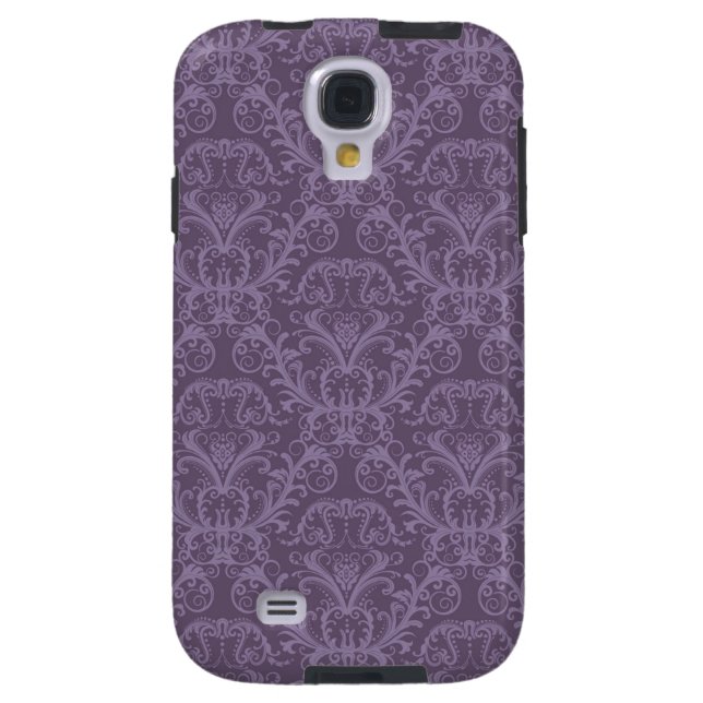 Purple floral wallpaper 2 Case-Mate samsung galaxy case (Back)