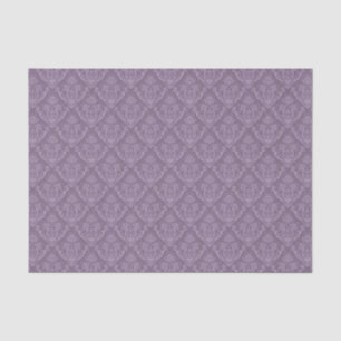 Purple floral wallpaper tissue paper