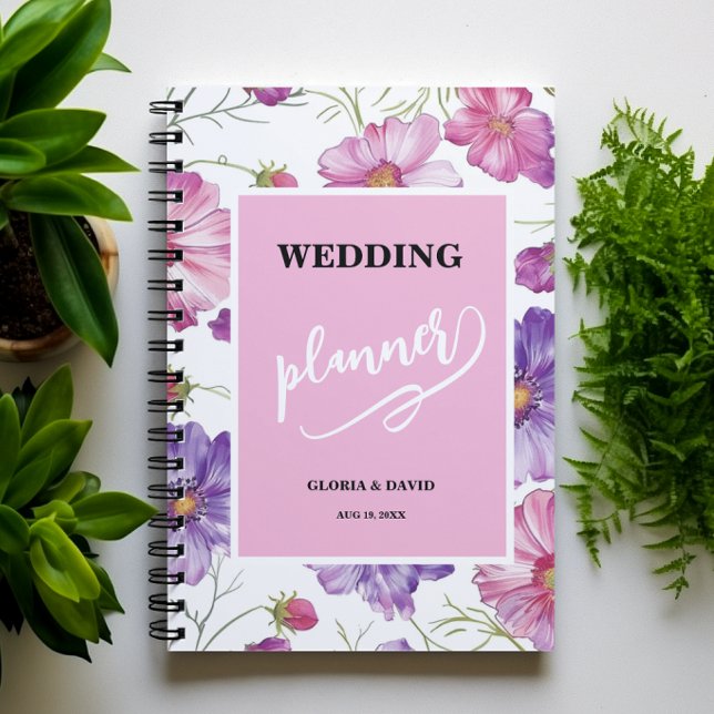 Purple Floral Wedding  Planner (Creator Uploaded)