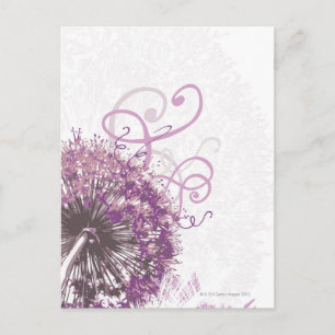 Purple Flower 3 Postcard