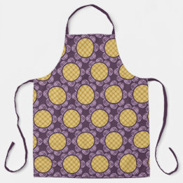 Purple Flower Apron