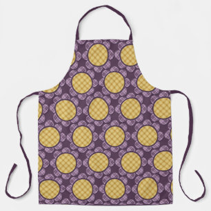 Purple Flower Apron