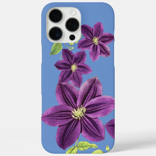 purple flower Case-Mate iPhone case (Back)