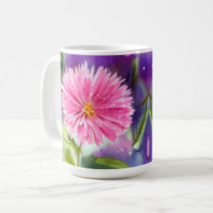 Purple Flower Coffee Mug