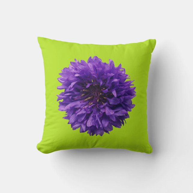 Purple Flower Cushion (Front)