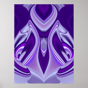 Purple Flower Dream Poster