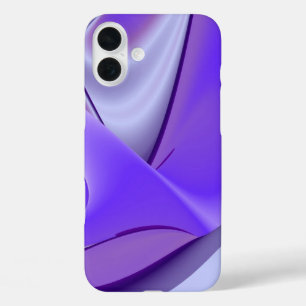 Purple Flower Dreams iPhone 16 Plus Case