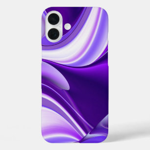 Purple Flower Dreams iPhone 16 Plus Case
