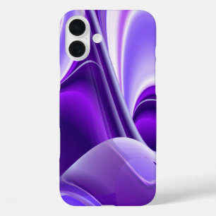 Purple Flower Dreams iPhone 16 Plus Case