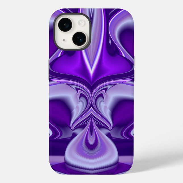 Purple Flower Dreams Case-Mate iPhone Case (Back)