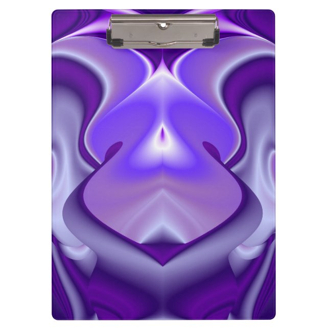 Purple Flower Dreams Clipboard (Front)