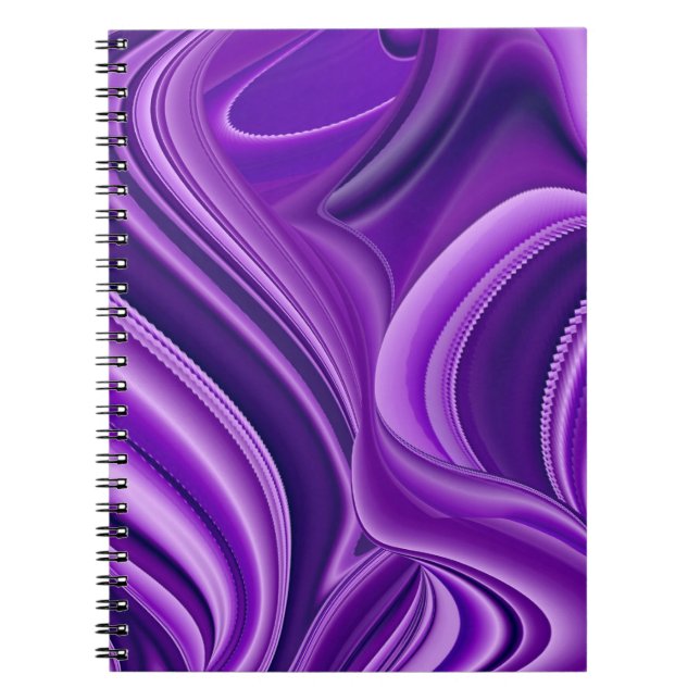 Purple Flower Dreams Notebook (Front)