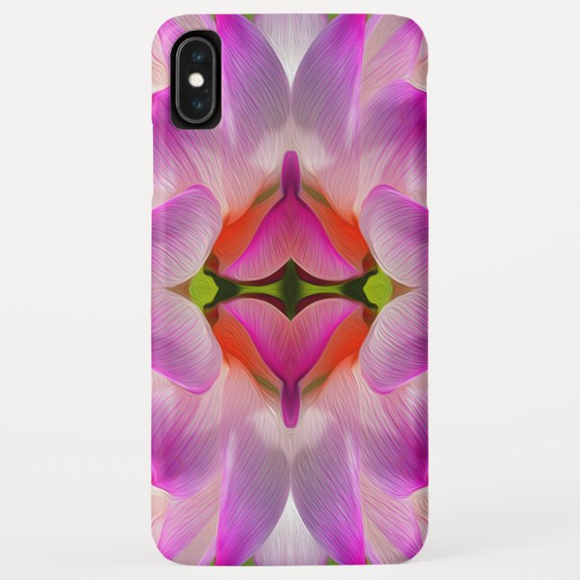 PURPLE FLOWER - Fractal Art - Case-Mate iPhone Case (Back)