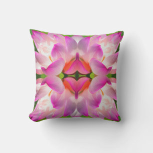 PURPLE FLOWER - Fractal Art - Cushion