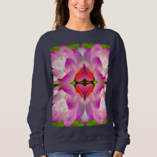 PURPLE FLOWER - Fractal Art - Sweatshirt