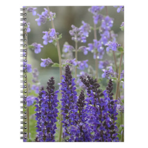 Purple Flower Garden Notebook