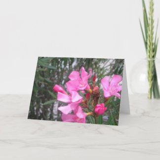 Purple Flower Greeting Card