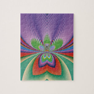 Purple Flower Jigsaw Puzzle