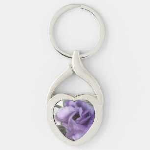 Purple Flower Keychains