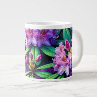 Purple Flower Mug