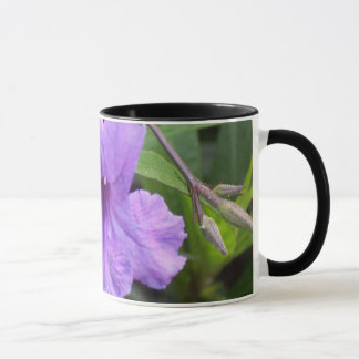 Purple Flower Mug