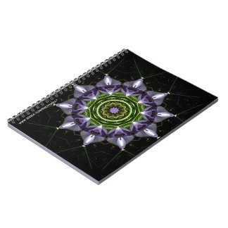 Purple Flower Notebook