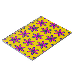 Purple Flower Patch Notebook
