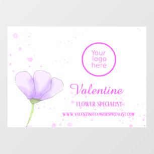 Purple Flower Pink Splash Flower Specialist