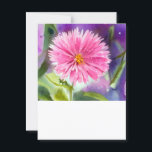 Purple Flower Postcard<br><div class="desc">A purple wonderful flower show the beauty and wilderness of nature.</div>